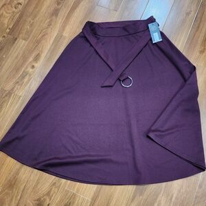 Worthington Elegant Purple Women's Skirt
